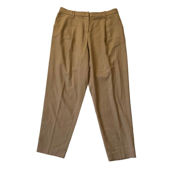 Massimo Duti Brown Wool Trouser Pants Women's Size 12 | 45-36 - Picture 1 of 6